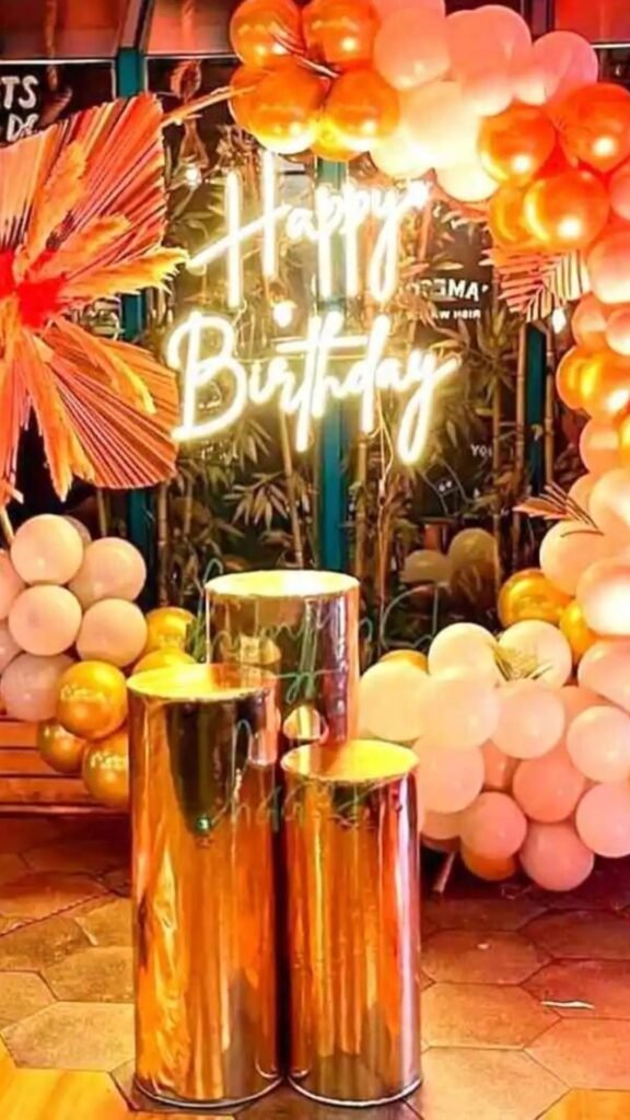Colorful and creatively themed birthday event setup by a leading Event Organizing Company in Kollam, perfect for kids and adults alike.